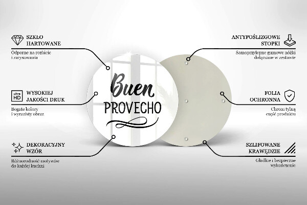 Tocător de bucătărie Buen provecho