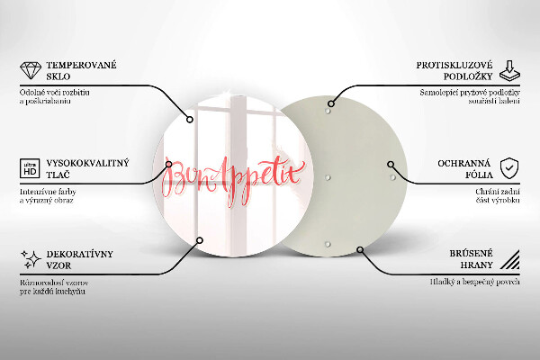 Tocător de bucătărie Semn de bucătărie Bon appetit