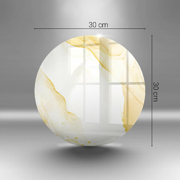 Tocător de bucătărie Abstracția aurie