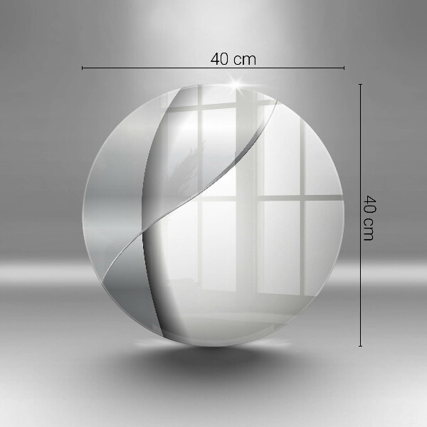 Tocător de bucătărie Abstracție metal argintiu
