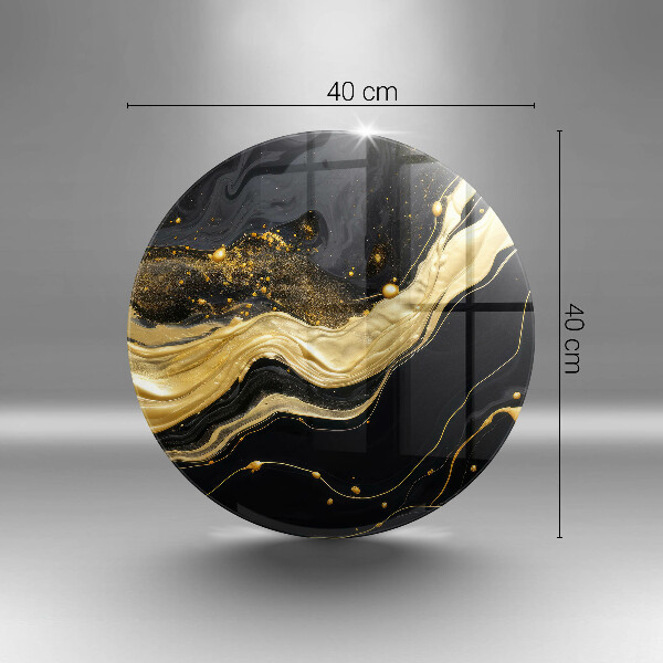 Tocător din sticlă Abstracție elegantă