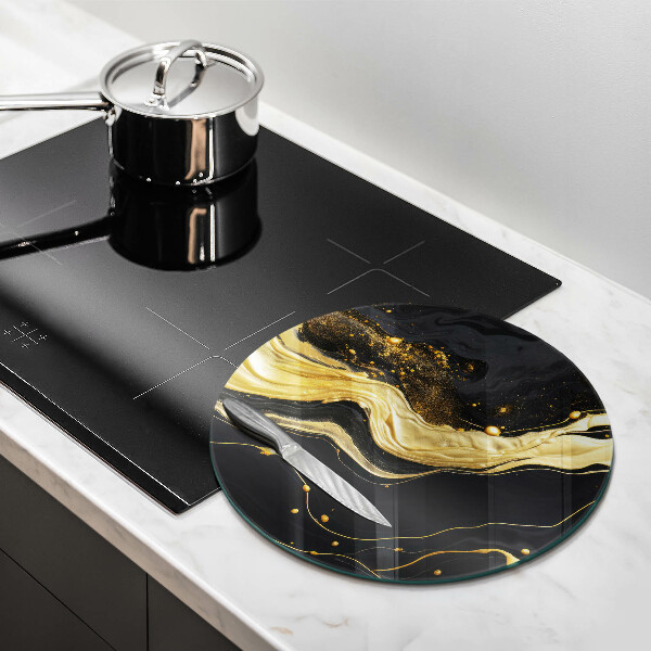 Tocător din sticlă Abstracție elegantă