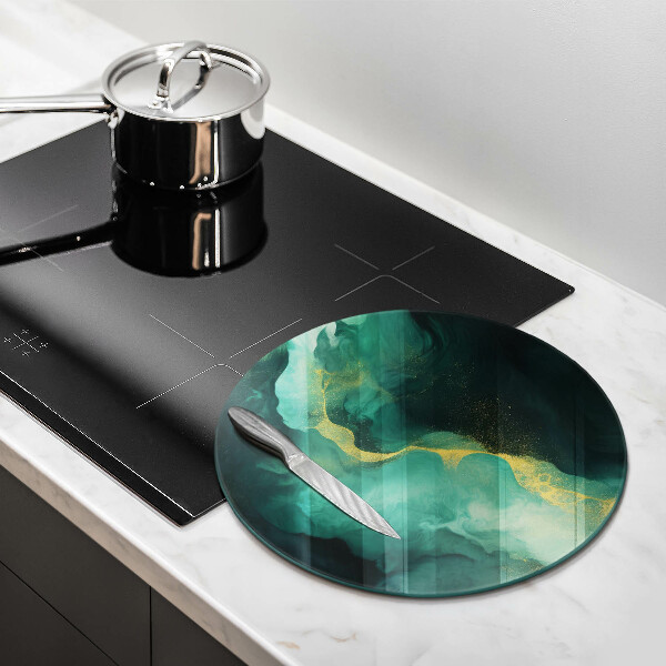 Tocător din sticlă Sticla verde