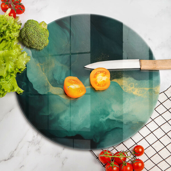 Tocător din sticlă Sticla verde