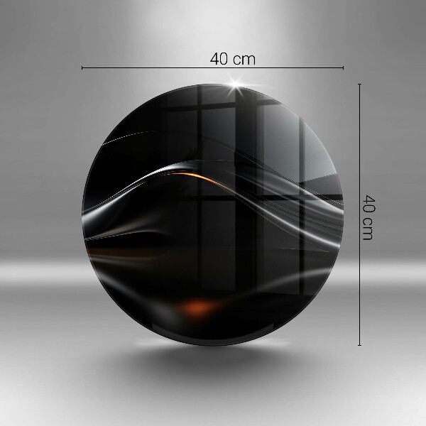 Tocător din sticlă Design 3D abstract