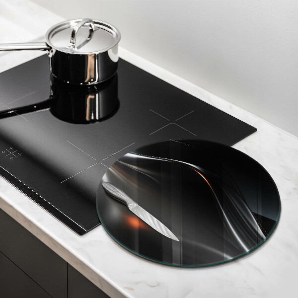 Tocător din sticlă Design 3D abstract