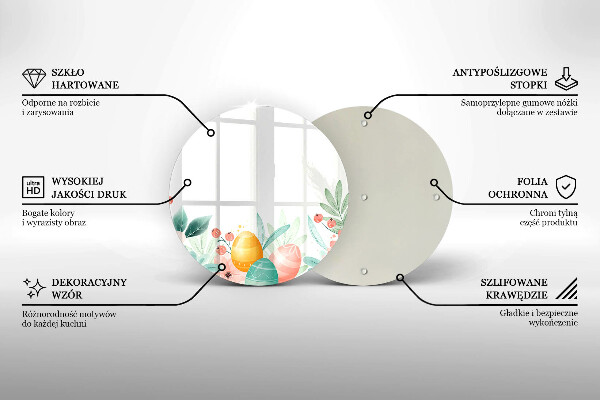 Tocător de bucătărie Ouă de Paște