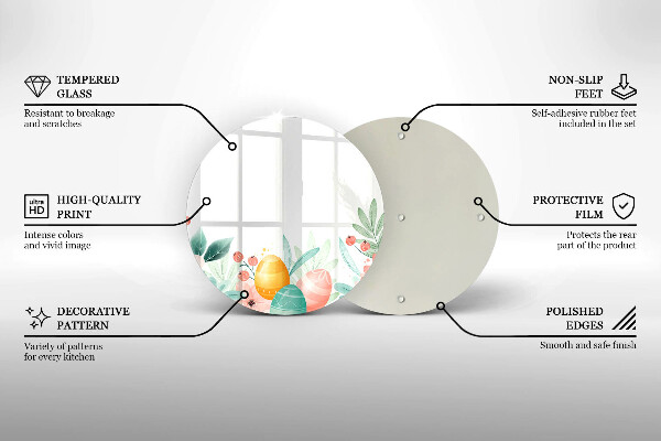 Tocător de bucătărie Ouă de Paște