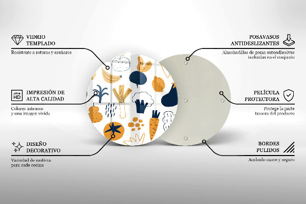 Tocător de bucătărie Ilustrație alimentară