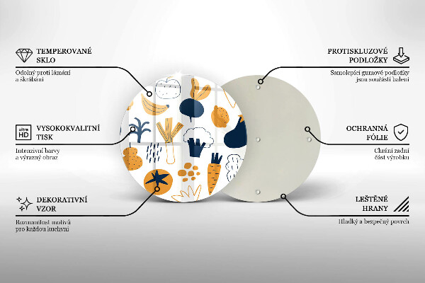 Tocător de bucătărie Ilustrație alimentară