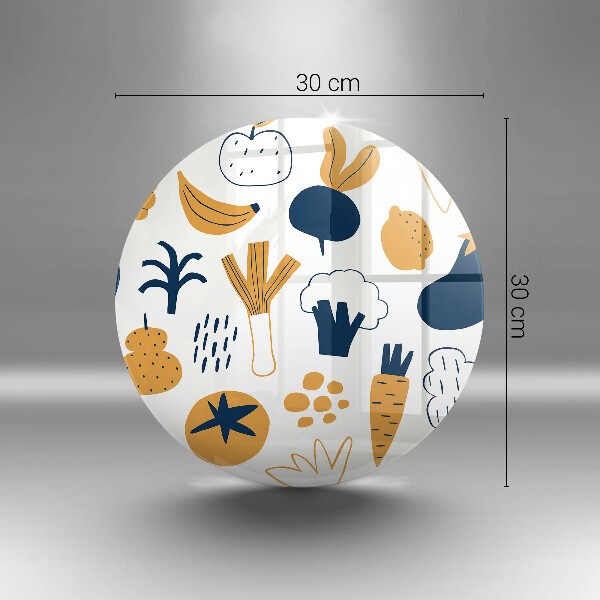 Tocător de bucătărie Ilustrație alimentară