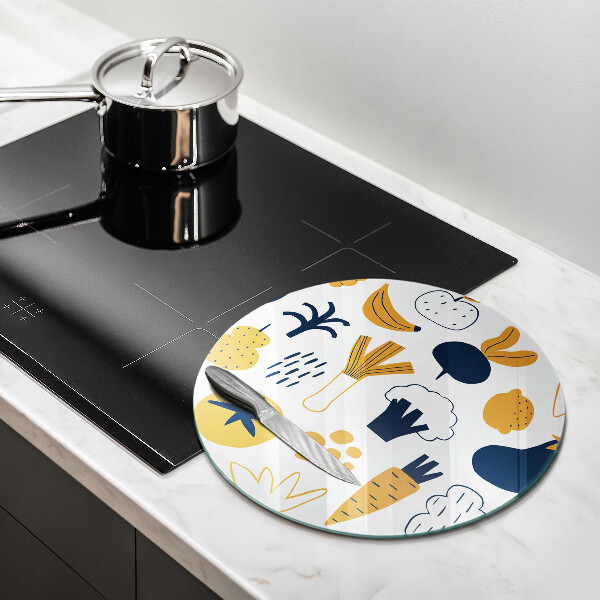 Tocător de bucătărie Ilustrație alimentară