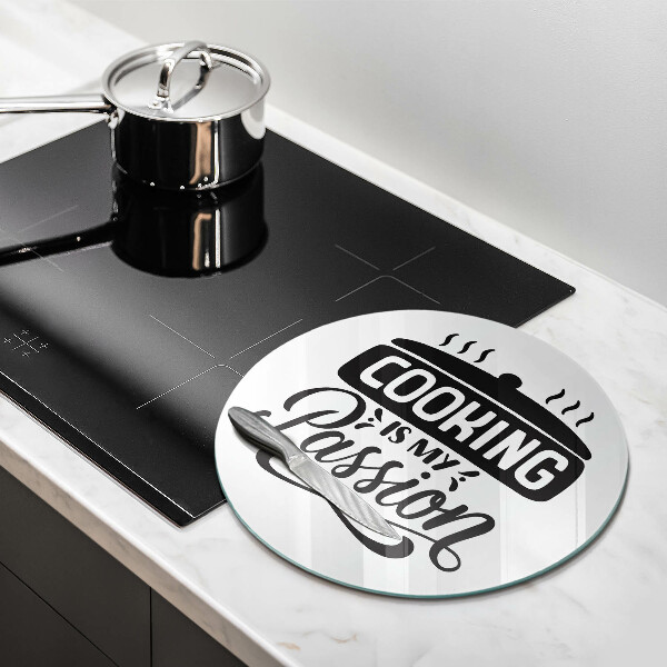 Tocător de bucătărie Cooking is my passion