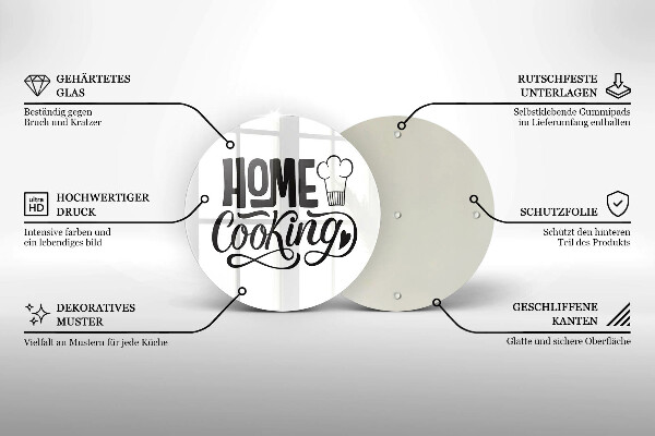 Tocător de bucătărie Home cooking