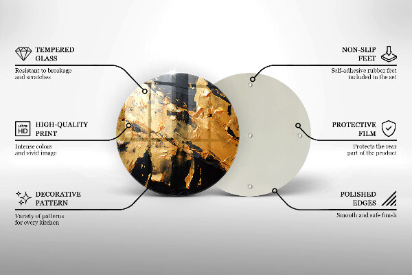 Tocător de bucătărie Textura eleganta de vopsea