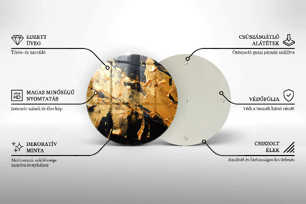 Tocător de bucătărie Textura eleganta de vopsea