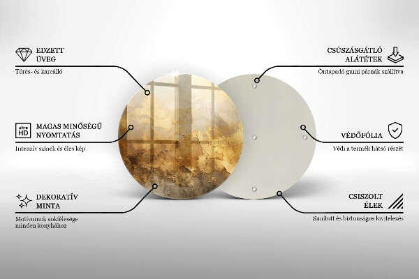Tocător de bucătărie Textura bogata