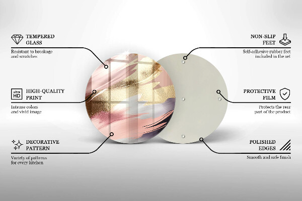Tocător de bucătărie Pete pastelate
