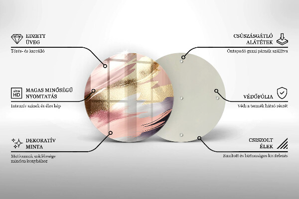 Tocător de bucătărie Pete pastelate