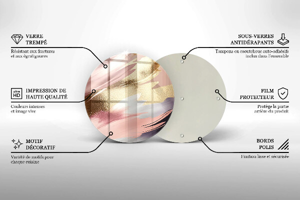 Tocător de bucătărie Pete pastelate