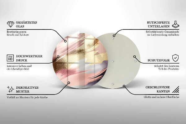 Tocător de bucătărie Pete pastelate