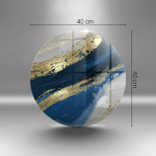 Tocător de bucătărie Textura cu aur