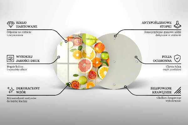 Tocător de bucătărie Citrice