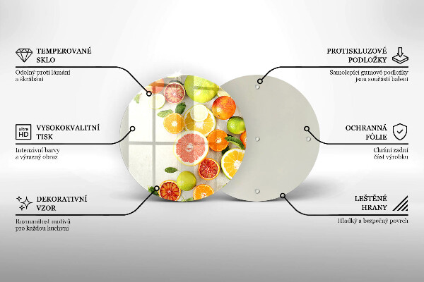 Tocător de bucătărie Citrice