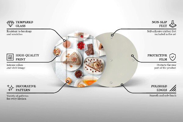 Tocător de bucătărie Dulceața tortului