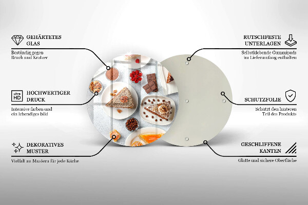 Tocător de bucătărie Dulceața tortului