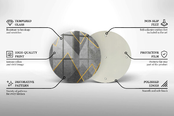 Tocător de bucătărie Forme ascuțite