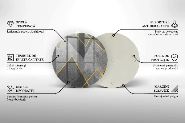Tocător de bucătărie Forme ascuțite