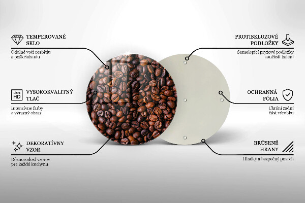 Tocător de bucătărie Boabe de cafea