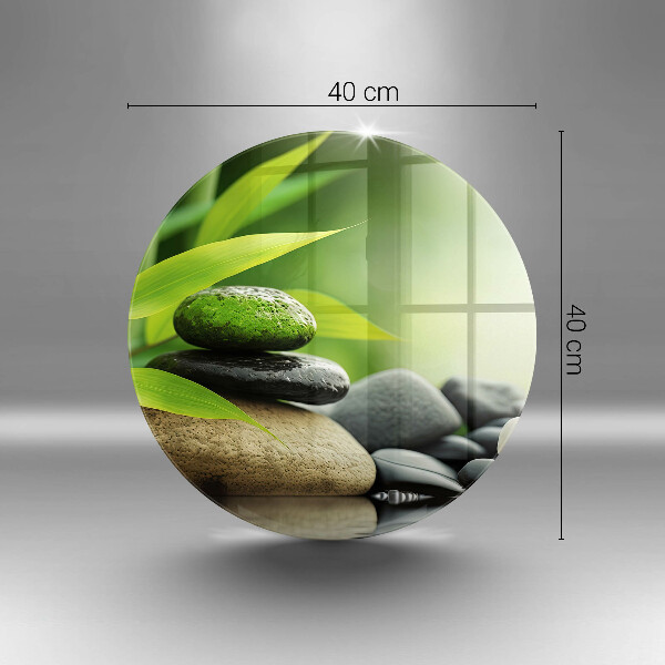 Tocător de bucătărie Pietre de bambus Zen