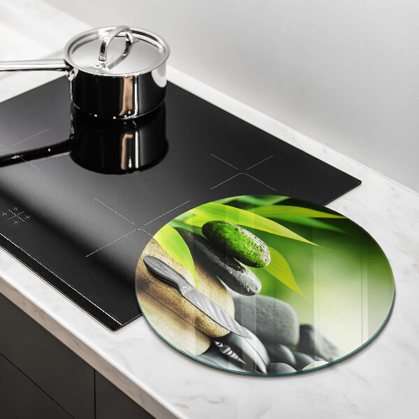 Tocător de bucătărie Pietre de bambus Zen