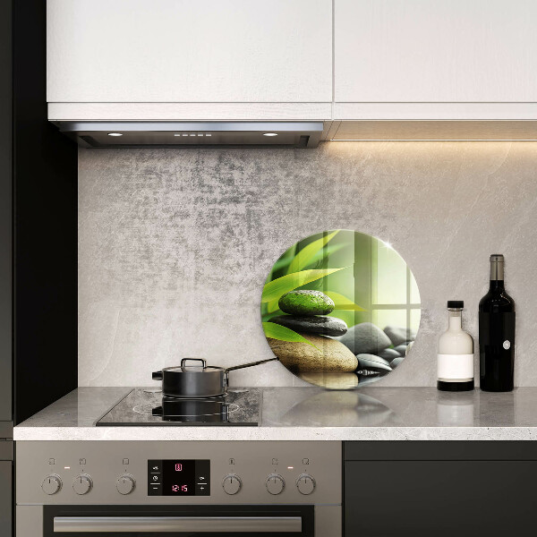 Tocător de bucătărie Pietre de bambus Zen