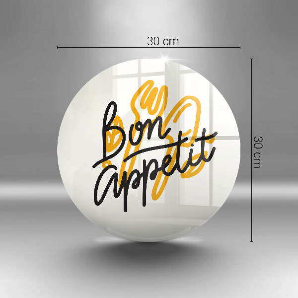 Tocător de bucătărie Inscripție Bon appetit