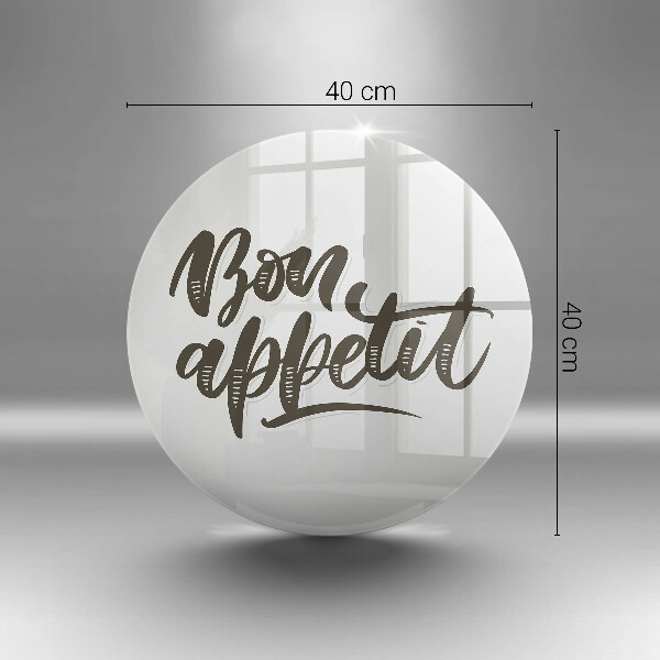 Tocător de bucătărie Inscripție Bon appetit
