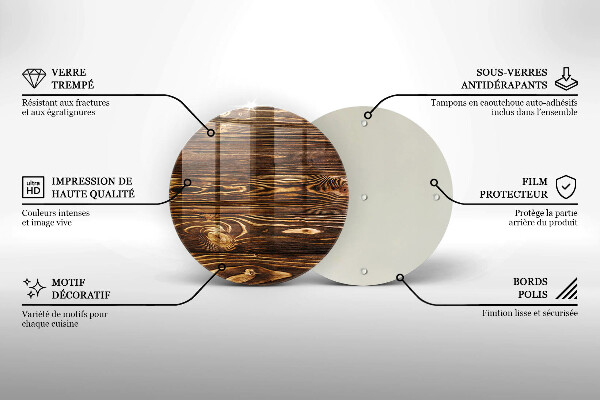 Tocător de bucătărie Textura lemnului