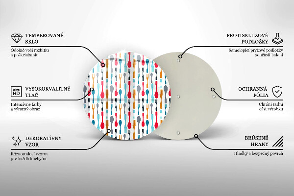 Tocător de bucătărie Ilustrație cu lingură