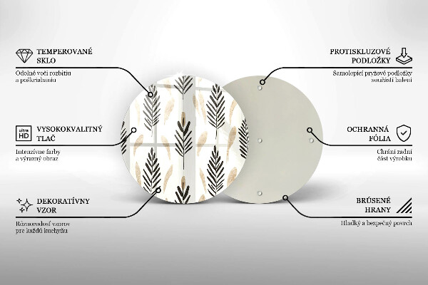 Tocător de bucătărie Plante Boho