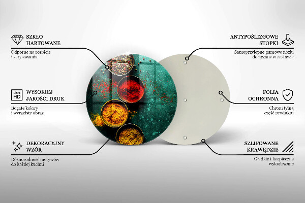 Tocător de bucătărie Condimente orientale
