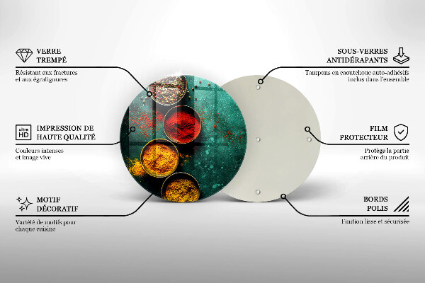 Tocător de bucătărie Condimente orientale