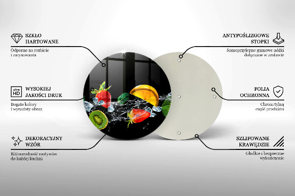 Tocător de bucătărie Fructe în apă
