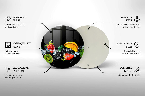 Tocător de bucătărie Fructe în apă