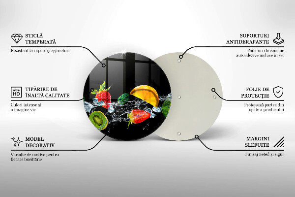 Tocător de bucătărie Fructe în apă