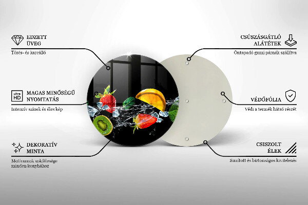 Tocător de bucătărie Fructe în apă