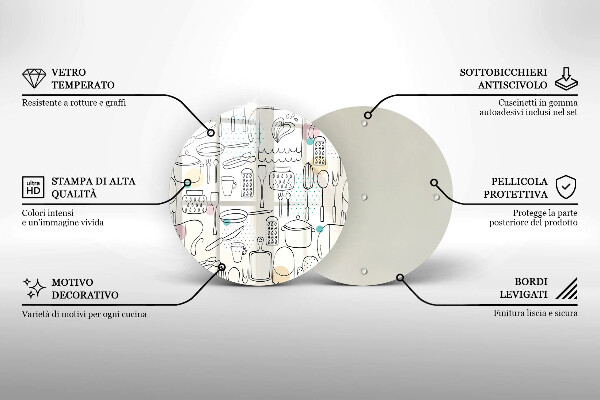 Tocător de bucătărie Accesorii pentru bucatarie