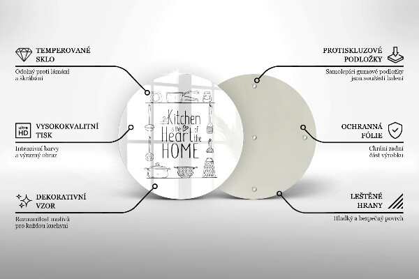 Tocător de bucătărie Inscripție propoziție