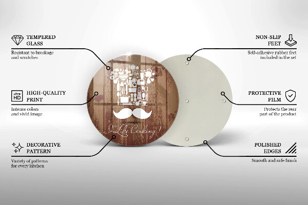 Tocător de bucătărie I like cooking